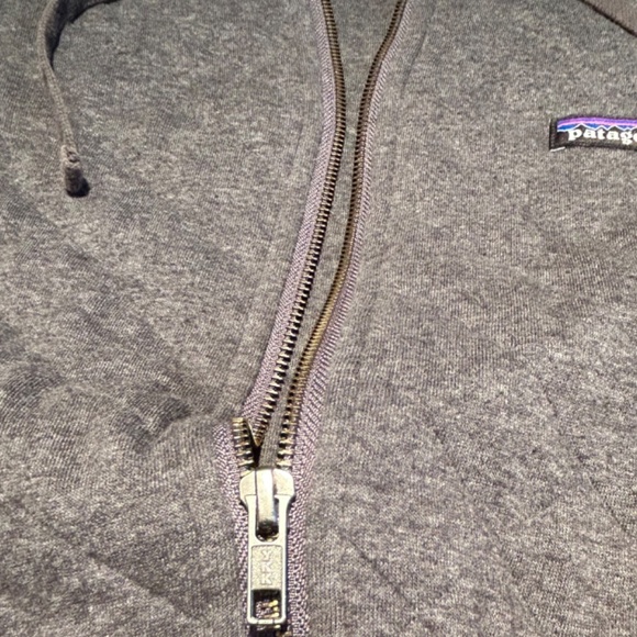 Patagonia Organic Cotton Quilt Full-Zip Hoodie - Men's Medium, in Charcoal - Picture 8 of 11